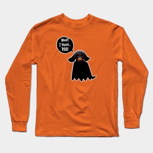 Funny Dachshund Wiener Dog Halloween Long Sleeve T-Shirt